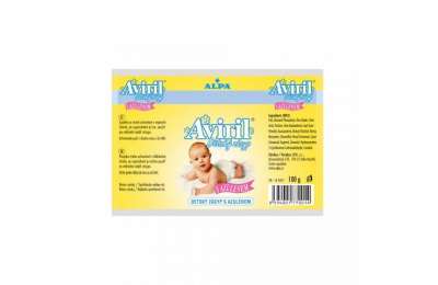 Alpa Aviril Baby powder with azulene bag 100 g